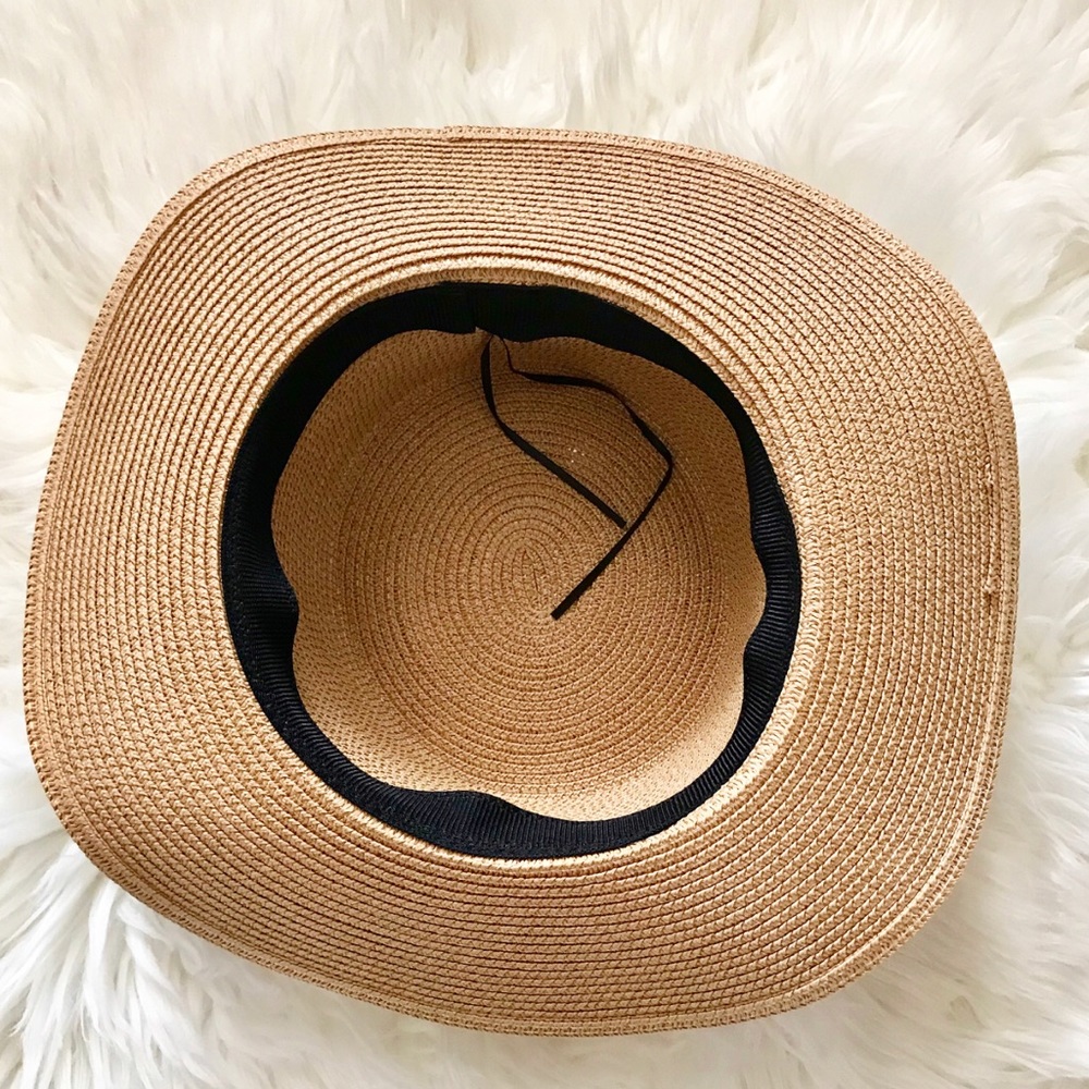 Handpainted Straw hat āBeeā - Picture 2 of 2